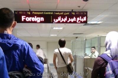 ممنوعیت سفر از ۱۲ کشور به ایران و یک درخواست
