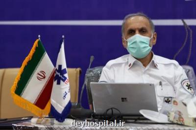 تعداد ماموریت های اورژانس کشور به ۵ میلیون می رسد