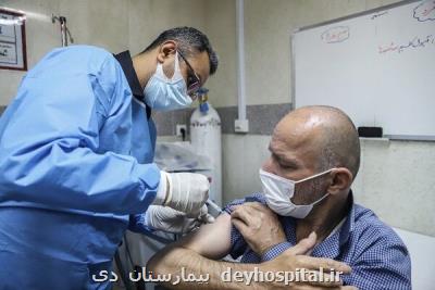 مجموع واکسن های تزریق شده در کشور از مرز ۱۱۹ میلیون دوز گذشت