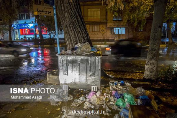 پسماندهای عفونی همچنان وبال گردن شهرداری اراك